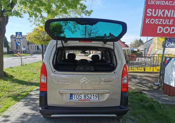 Citroen Berlingo cena 25900 przebieg: 173783, rok produkcji 2009 z Krzeszowice małe 154